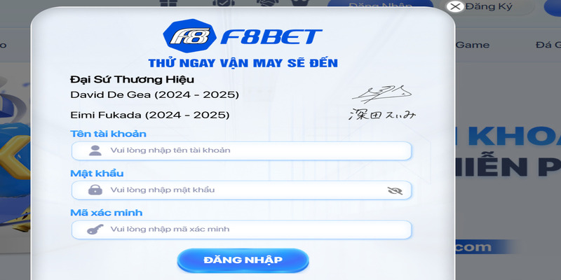 Đăng Nhập F8BET 5 Một số điều kiện cơ bản trong quá trình đăng nhập vào tài khoản chơi tại nhà cái